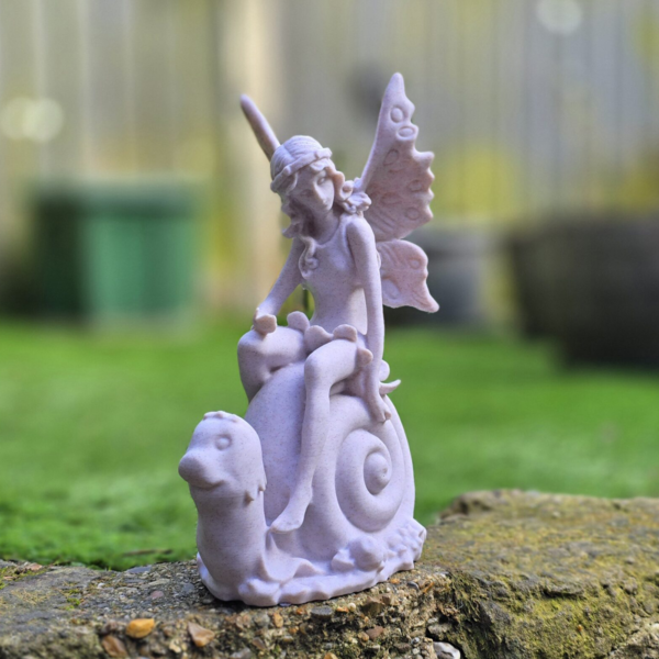 fairy garden ornament sitting fairy statue