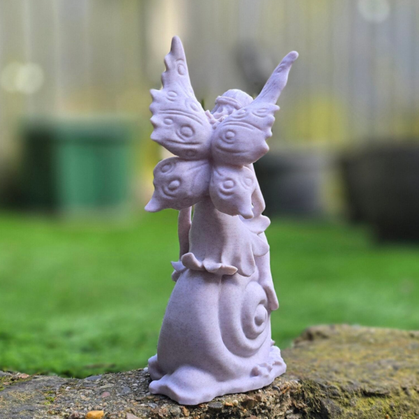 fairy garden ornament sitting fairy statue
