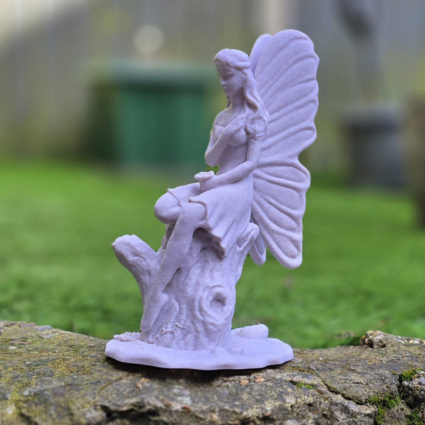 fairy garden ornament sitting fairy statue
