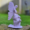 fairy garden ornament sitting fairy statue