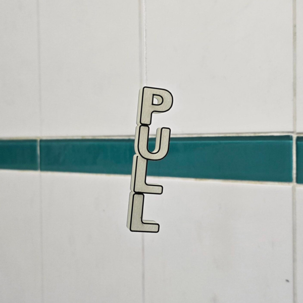 Glow in the Dark Light Pull – Luminous Bathroom Pull | 3D on Sea