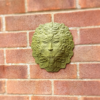 green lady garden wall plaque outdoor decor