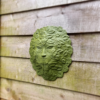 green lady garden wall plaque outdoor decor