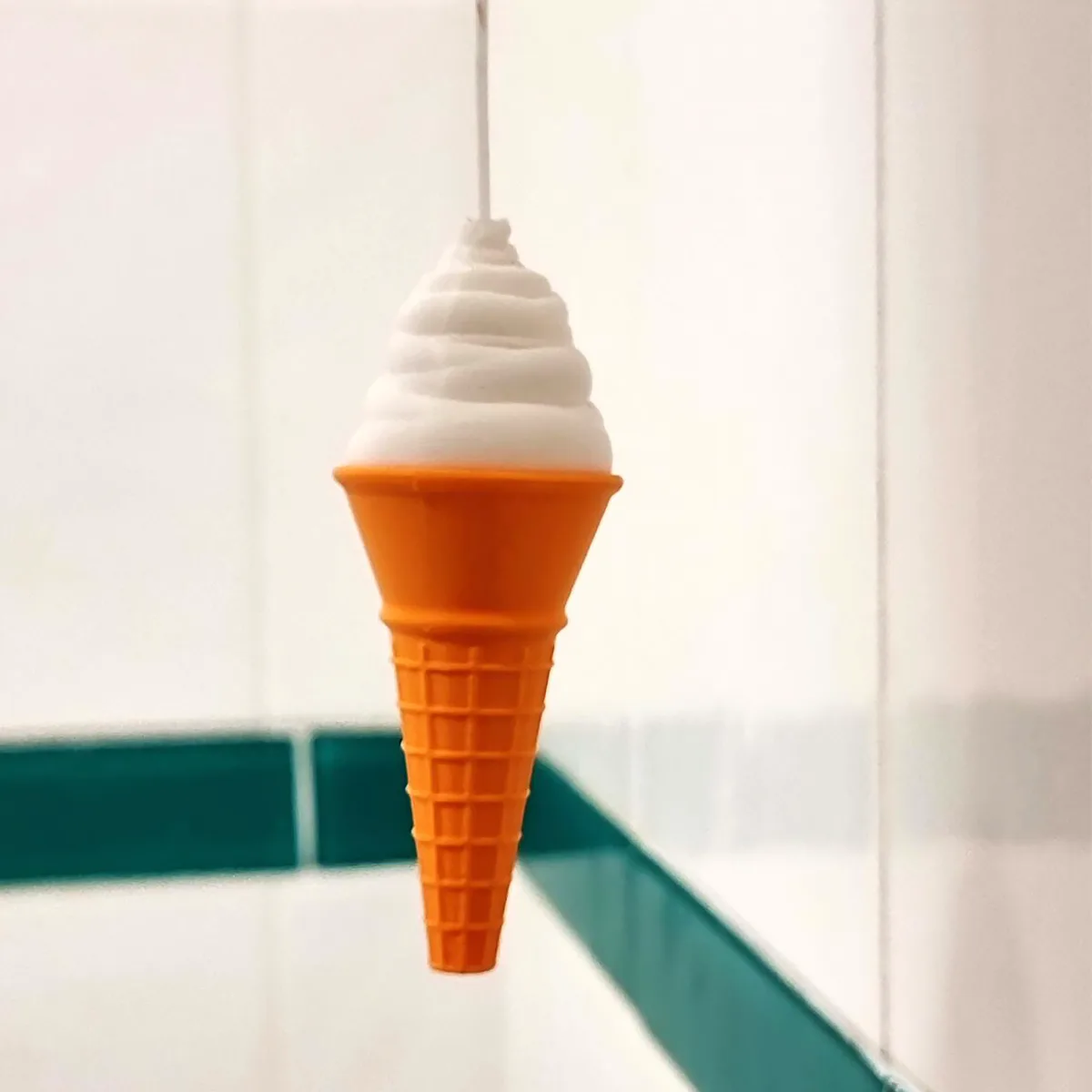 ice cream cone bathroom light pull