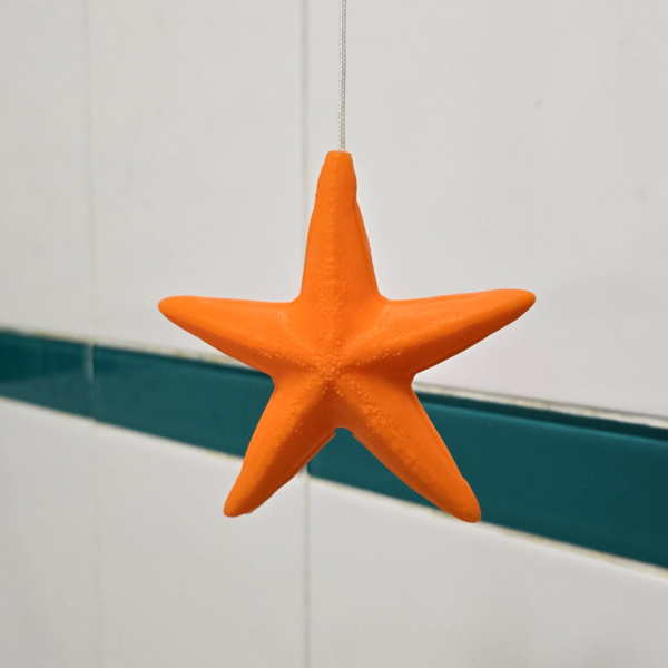 starfish light pull for a coastal theme decor
